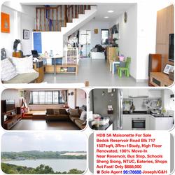Blk 717 Bedok Reservoir Road (Bedok), HDB 5 Rooms #117545802